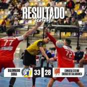 Balonmano Soria mantiene liderato tras sufrida victoria frente a Salamanca