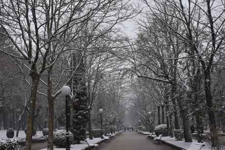 La nieve vuelve a asomarse a Soria