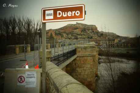 Puente de San Esteban de Gormaz, una semana después del desprendimiento