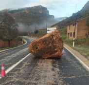 Cabezón pide medidas al Gobierno para garantizar seguridad en carretera N-II, tras desprendimientos