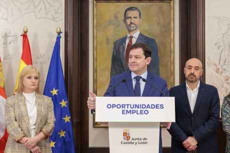 Mañueco reitera a nueva Ejecutiva de UGT su compromiso con el Diálogo Social en Castilla y León Mañueco reitera a nueva Ejecutiva de UGT su compromiso con el Diálogo Social en Castilla y León
