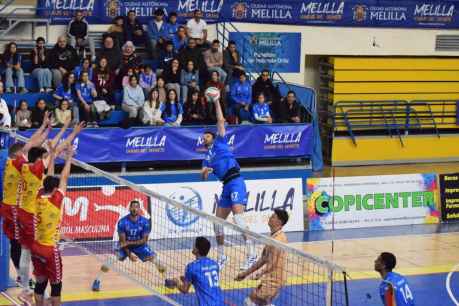 Los celestes buscan la remontada frente a Melilla en cuartos de play off por el título Los celestes buscan la remontada frente a Melilla en cuartos de play off por el título