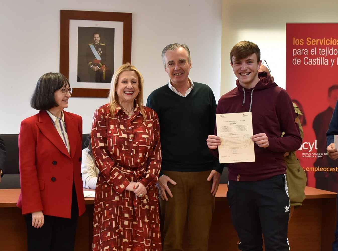 La AFE "Tierras Altas pinta mucho" forma a seis alumnos en pintura decorativa e industrial