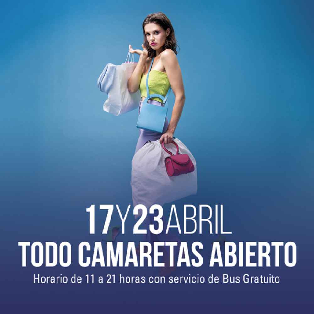 El centro comercial Camaretas abre también el 17 y 23 de abril