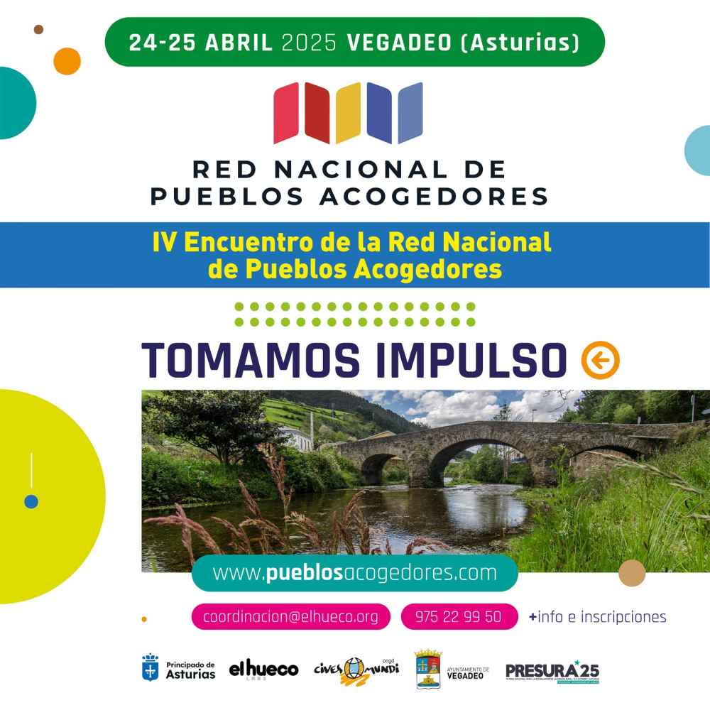La Red Nacional de Pueblos Acogedores celebran su cuarto encuentro en Vegadeo La Red Nacional de Pueblos Acogedores celebran su cuarto encuentro en Vegadeo