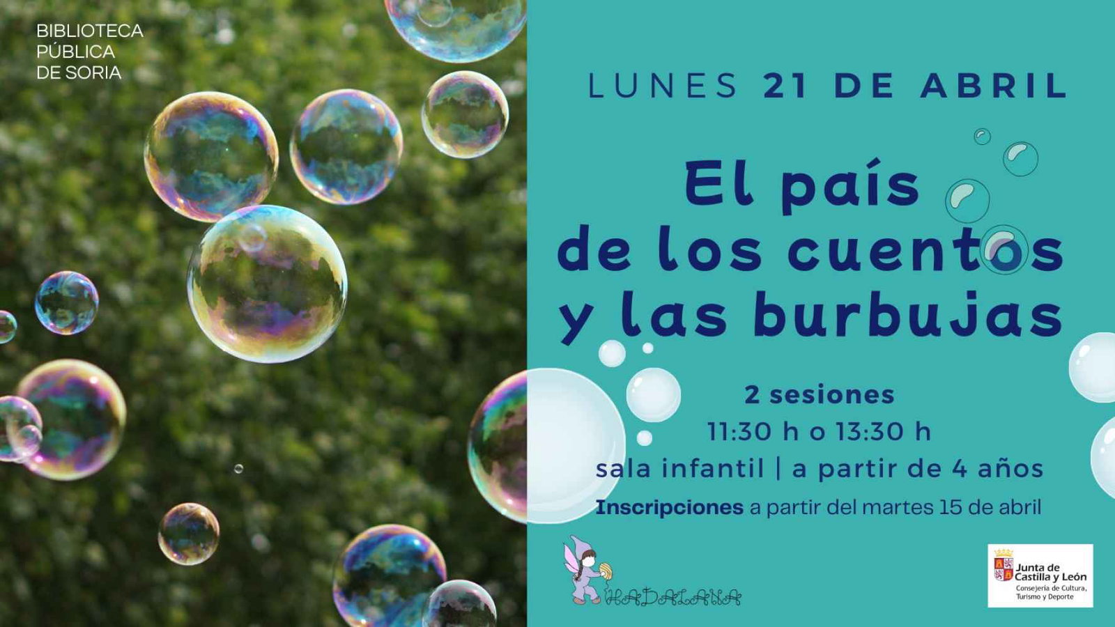 La Junta conmemora Día del Libro con completa programación cultural en biblioteca