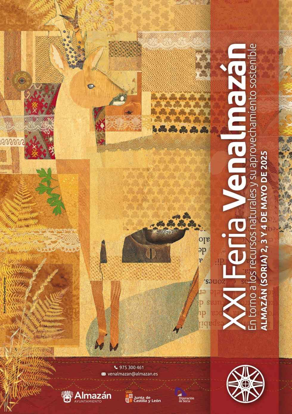 La feria Venalmazán abre su XXI edición el próximo 2 de mayo