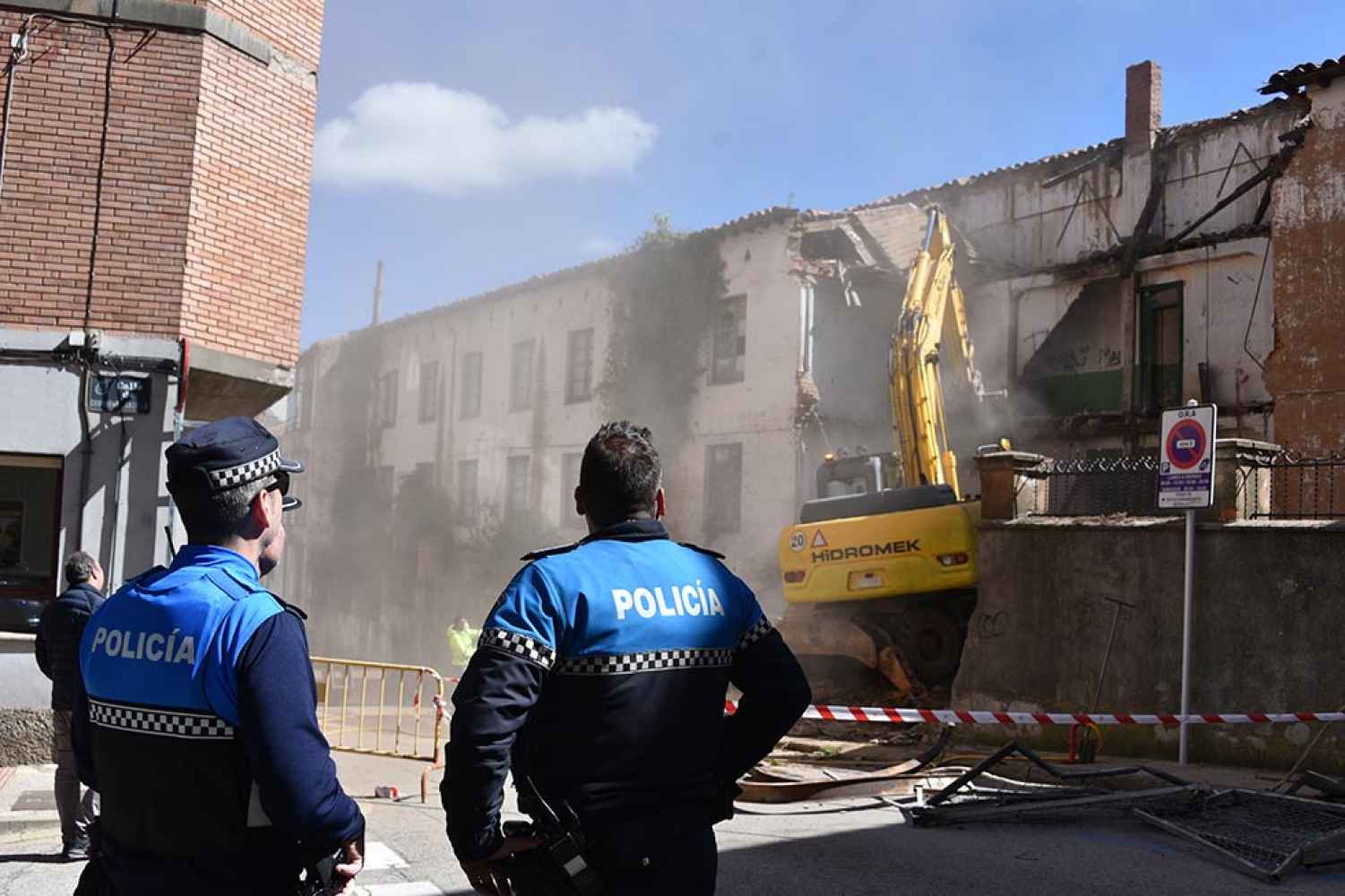 Demolición del antiguo reformatorio de Soria