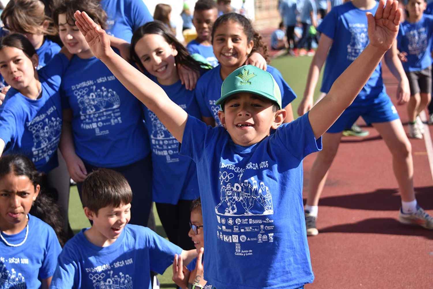 IV Encuentro de los CRA de Soria "Convivencia y Deporte", en Los Pajaritos