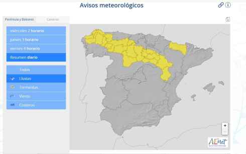 La CHD advierte de posibles crecidas "súbitas" importantes en ríos de la cuenca La CHD advierte de posibles crecidas "súbitas" importantes en ríos de la cuenca