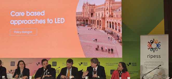 El alcalde de Soria reclama, en Sevilla, fortalecer la economía de los cuidados 