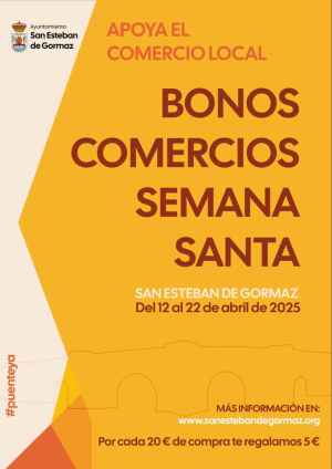 San Esteban de Gormaz lanza campaña Bonos Semana Santa para ayudar a comercio local