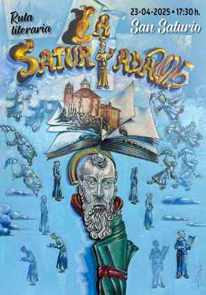 La Saturiada sigue los pasos del "Santero de San Saturio", en el Día del Libro La Saturiada sigue los pasos del "Santero de San Saturio", en el Día del Libro