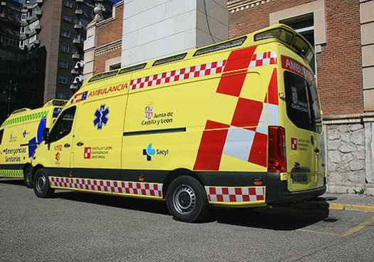 Mujer herida en accidente en travesía de Soria