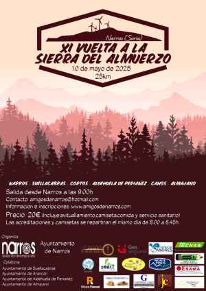 Inscripciones abiertas para XI Vuelta a la Sierra del Almuerzo Inscripciones abiertas para XI Vuelta a la Sierra del Almuerzo