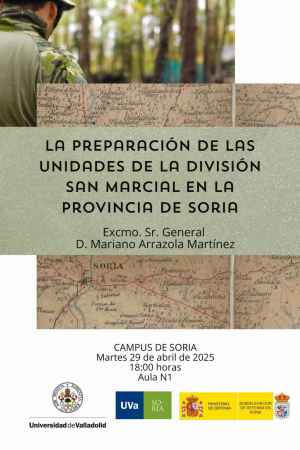 Conferencia en el Campus sobre preparación de unidades de la División San Marcial en Soria Conferencia en el Campus sobre preparación de unidades de la División San Marcial en Soria