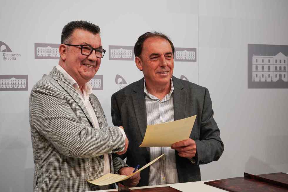 La Diputación renueva su apoyo al C.D. Numancia