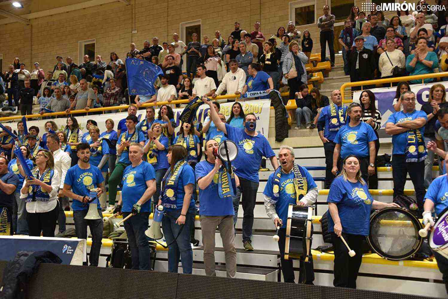 Los celestes cierran primera vuelta en Soria frente al líder C.V. Guaguas