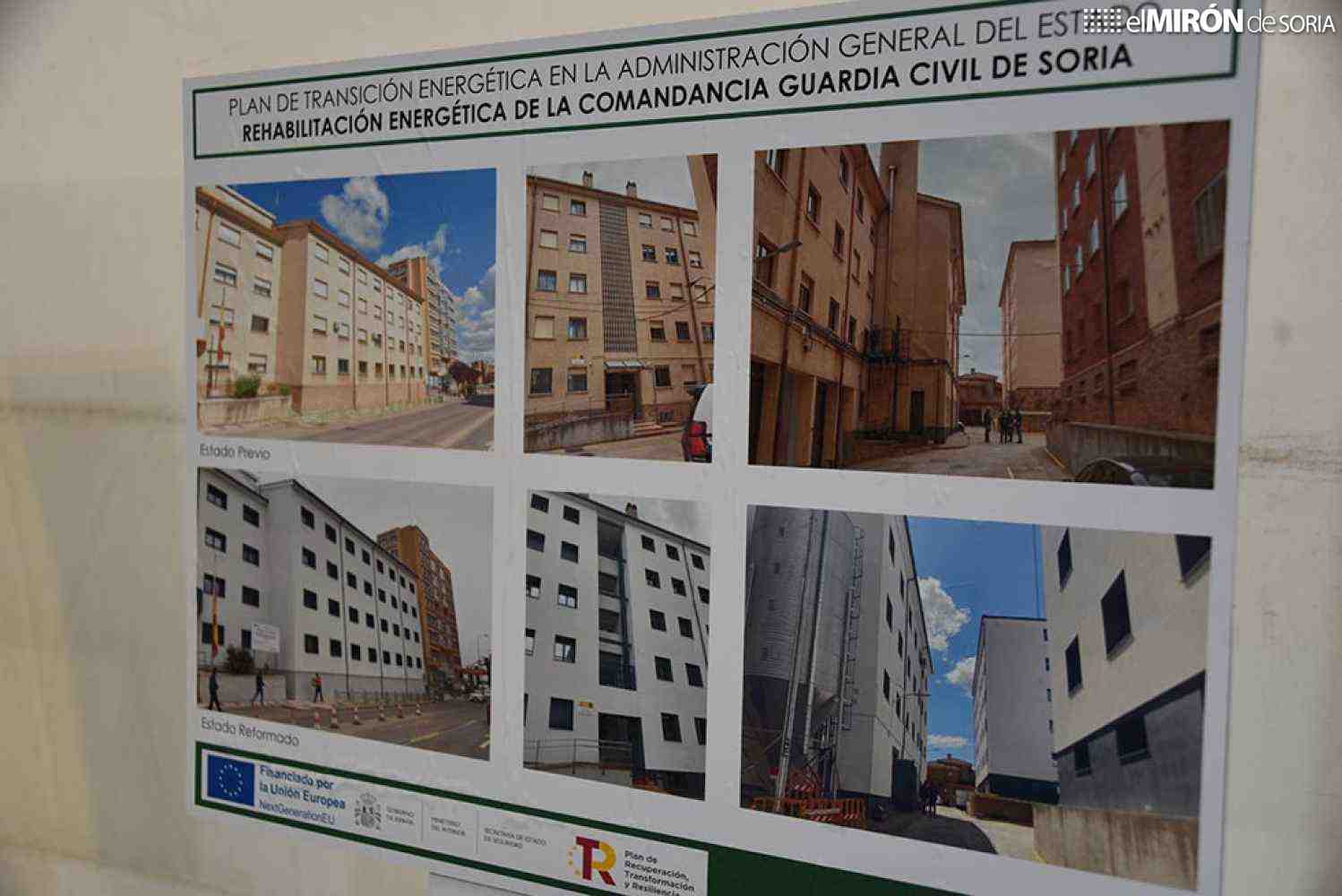 Licitada explotación del servicio de cafetería en Comandancia de la Guardia Civil de Soria