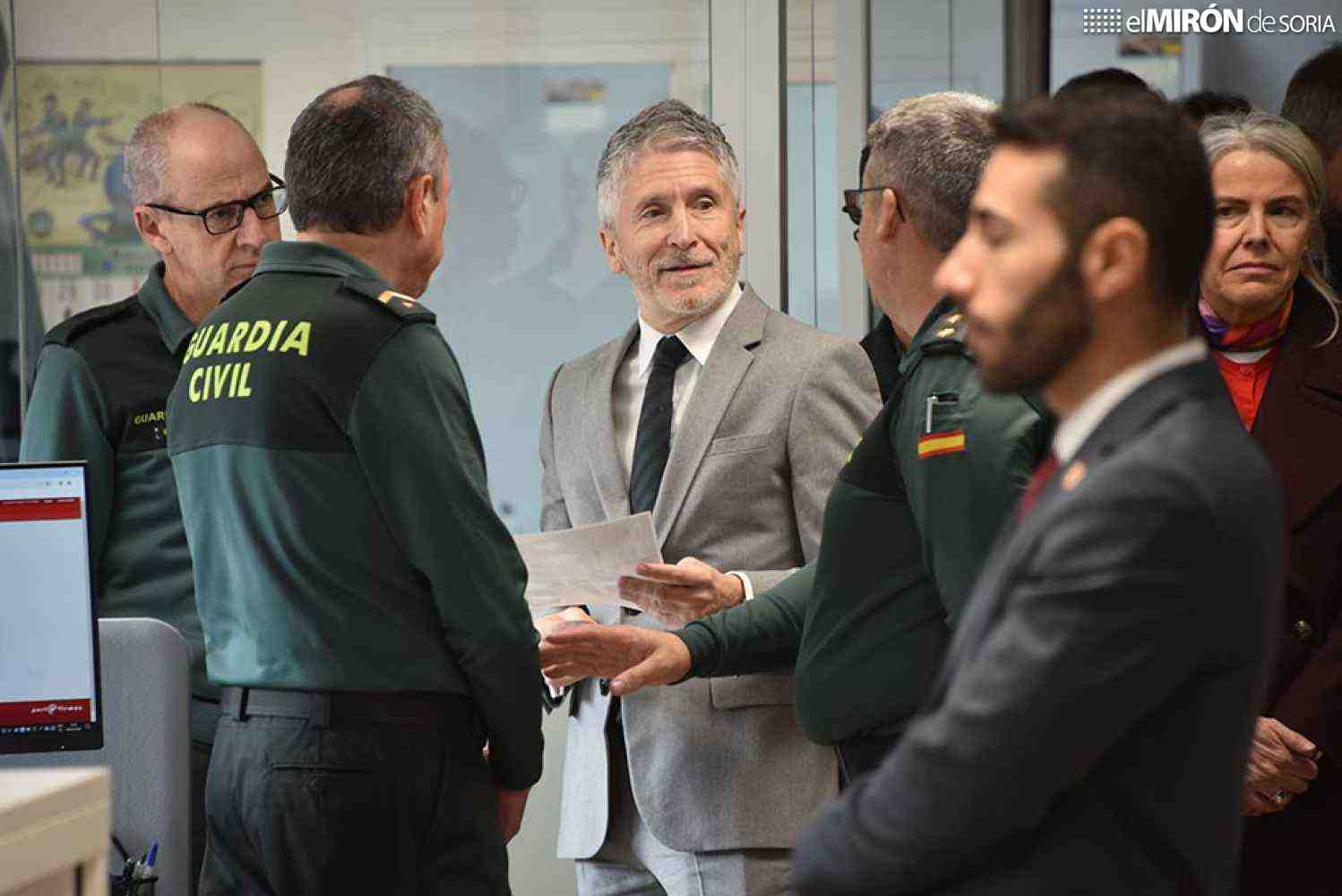 Marlaska destaca importante incremento de plantillas de Guardia Civil y Policía en Soria