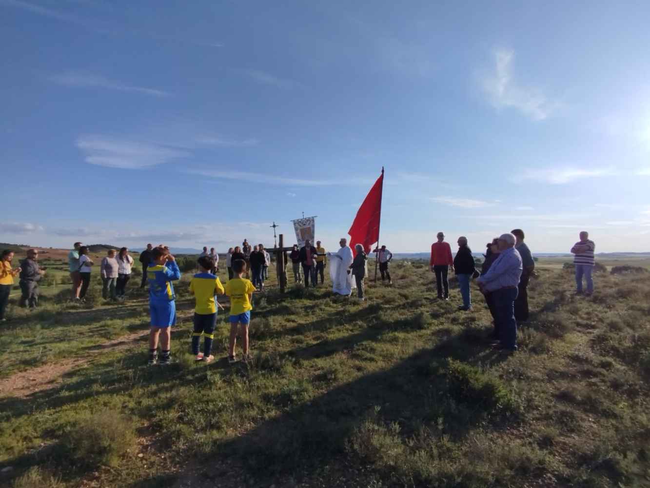¡Oh San Isidro por los labriegos de Quintanilla, rogad a Dios! ¡Oh San Isidro por los labriegos de Quintanilla, rogad a Dios!