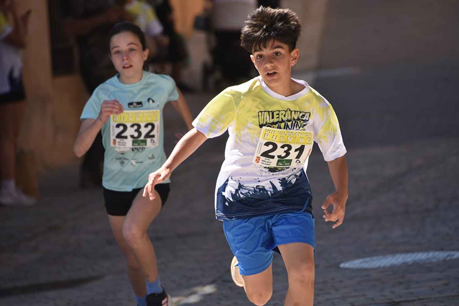 Octava edición de la carrera popular Valeránica Running: categorías inferiores