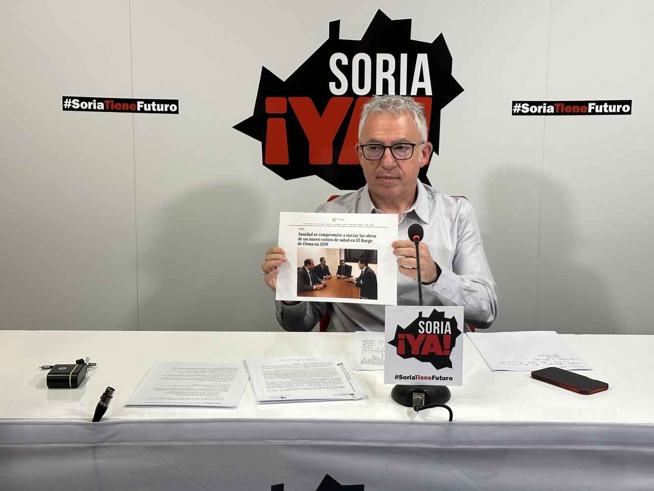 Soria ¡Ya! critica anuncios electoralistas de Junta y Gobierno en proyectos con 20 años de retrasos Soria ¡Ya! critica anuncios electoralistas de Junta y Gobierno en proyectos con 20 años de retrasos