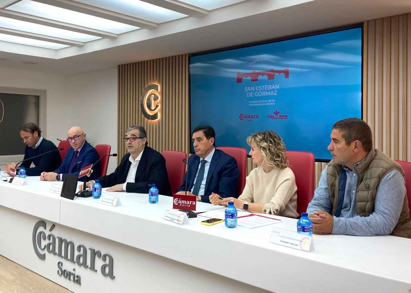 La Cámara de Soria promueve dos iniciativas para ayudar a tejido empresarial de San Esteban de Gormaz