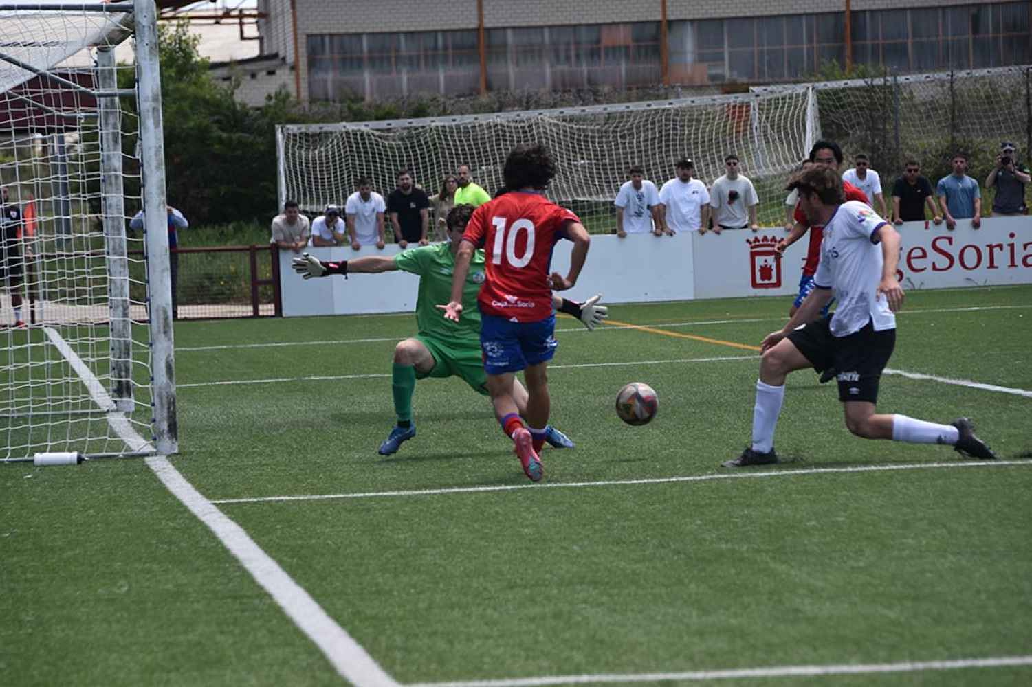 El Numancia B gana al filial de la U.D. Salamanca y jugará final por ascenso a Tercera RFEF