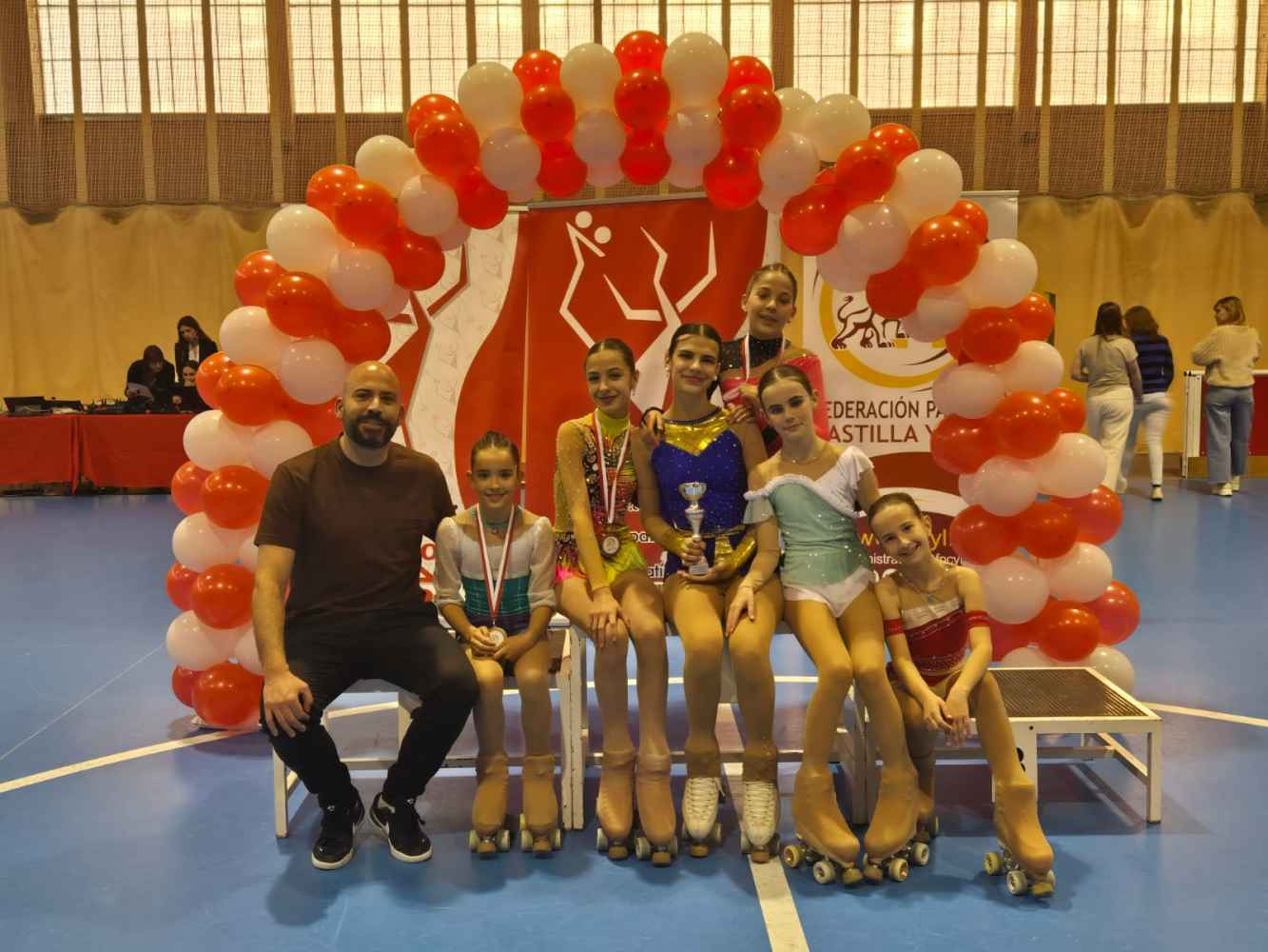 Soria acoge el VI Trofeo Federación y Campeonato de Castilla y León de patinaje artístico