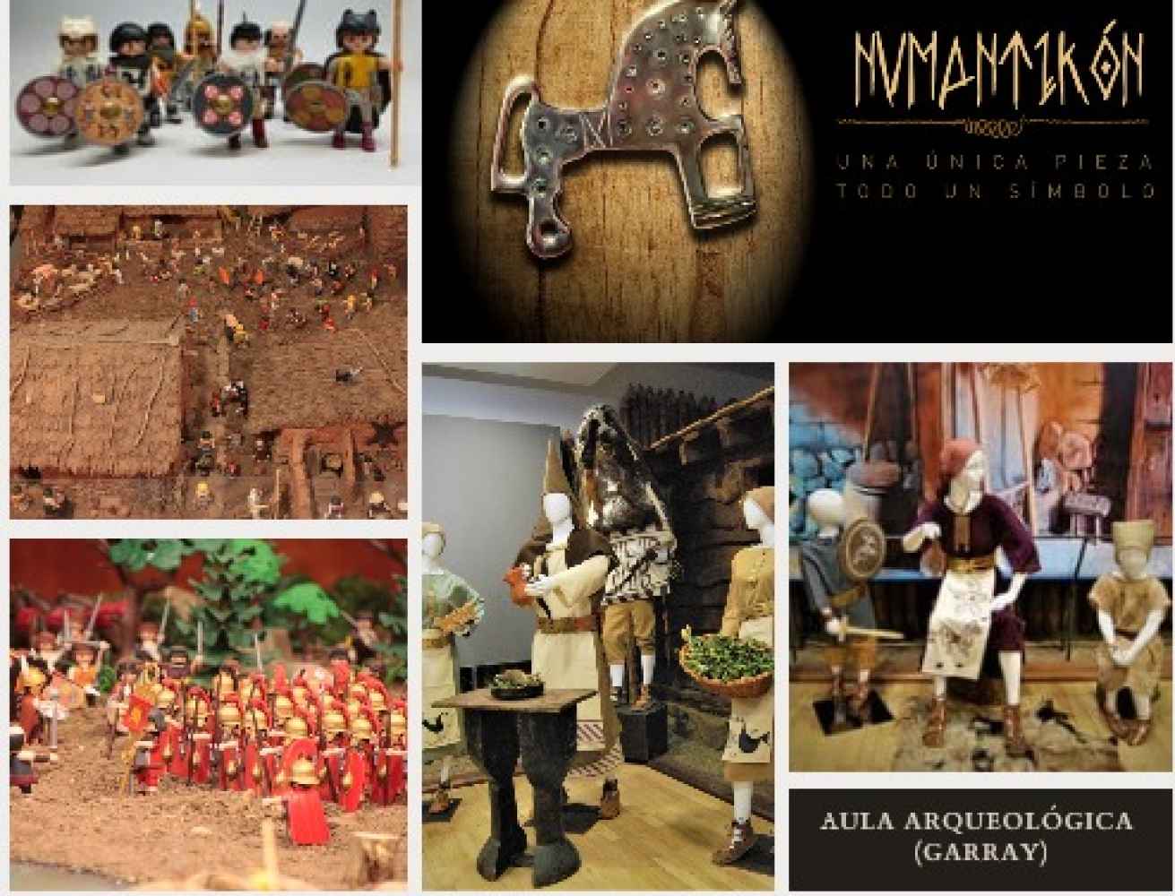 Tierraquemada abre exposición "Numantikón" en aula arqueológica de Garray