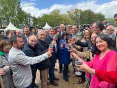 La Junta muestra su apoyo a la Feria de Maquinaria Agrícola de Lerma en su 63 edición