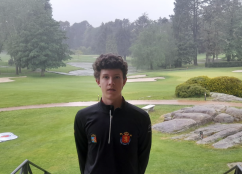 Miguel López, en el Campeonato de España Sub 16 de La Coruña