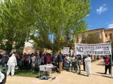 Cuarta concentración en San Esteban de Gormaz contra la planta de biometano