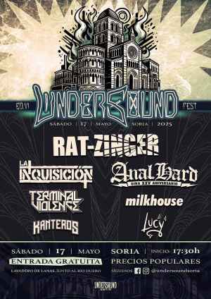 Undersound Soria celebra su sexto festival con siete grupos musicales