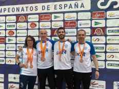 Cuatro medallas para los volantistas sorianos en Campeonato de España senior