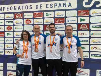 Cuatro medallas para los volantistas sorianos en Campeonato de España senior Cuatro medallas para los volantistas sorianos en Campeonato de España senior
