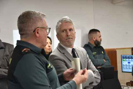 El ministro Marlaska conoce resultado de obras en Comandancia de la Guardia Civil en Soria