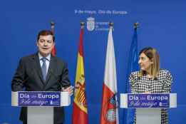 Mañueco defiende el proyecto europeo y su paoel clave en desarrollo de Castilla y León
