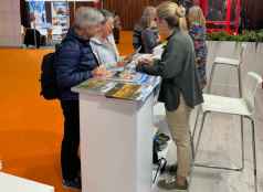 Diputación de Soria fideliza el turista vasco en la Feria Expovacaciones 