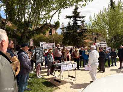 Quinta concentración en San Esteban de Gormaz contra la planta de biometano proyectada Quinta concentración en San Esteban de Gormaz contra la planta de biometano proyectada