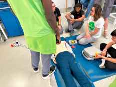 SATSE Soria forma en primeros auxilios a los alumnos del CIFP Pico Frentes 
