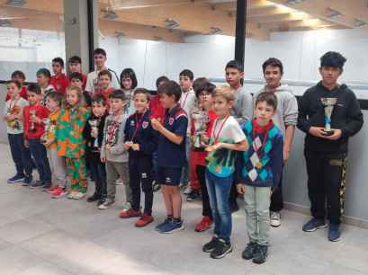 Ganadores de XI Torneo infantil “Escuela Municipal de Ajedrez” de Soria