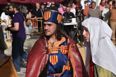 Ágreda recrea desposorios reales de Jaime I de Aragón y Leonor de Castilla