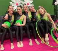 Tres oros para el Club Gimnasia Duero en semifinal de la Liga Autonómica de Gimnasia Rítmica