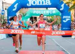 Marta Pérez. de nuevo campeona de España en la milla