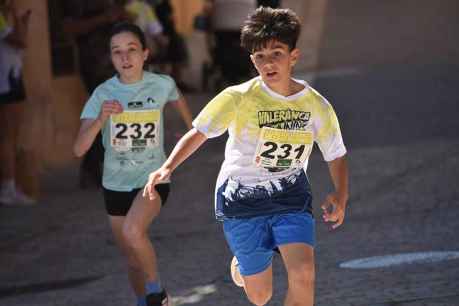Octava edición de la carrera popular Valeránica Running: categorías inferiores