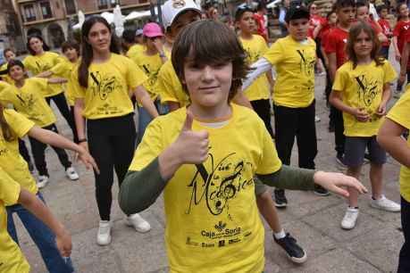 400 escolares, de diez centros educativos, viven la música en el X Intercentros, de Soria