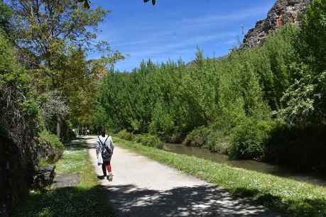 Paseo por la hoz del río Escalote, en Berlanga de Duero