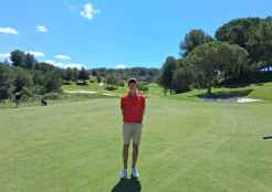 Miguel López compite en el Campeonato de España Amateur Match Play-Copa 